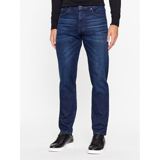Boss Jeansy Re.Maine BC-C 50501129 Granatowy Regular Fit ze sklepu MODIVO w kategorii Jeansy męskie - zdjęcie 182716320