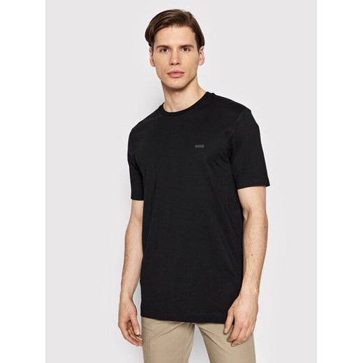 Boss T-Shirt Thompson 01 50468347 Czarny Regular Fit ze sklepu MODIVO w kategorii T-shirty męskie - zdjęcie 182716412