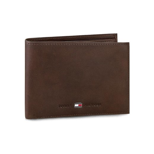 Tommy Hilfiger Duży Portfel Męski Johnson Cc And Coin Pocket AM0AM00659 Brązowy ze sklepu MODIVO w kategorii Portfele męskie - zdjęcie 182716444