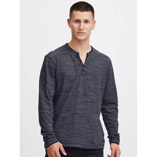 Blend Longsleeve 20715757 Granatowy Regular Fit ze sklepu MODIVO w kategorii T-shirty męskie - zdjęcie 182716450
