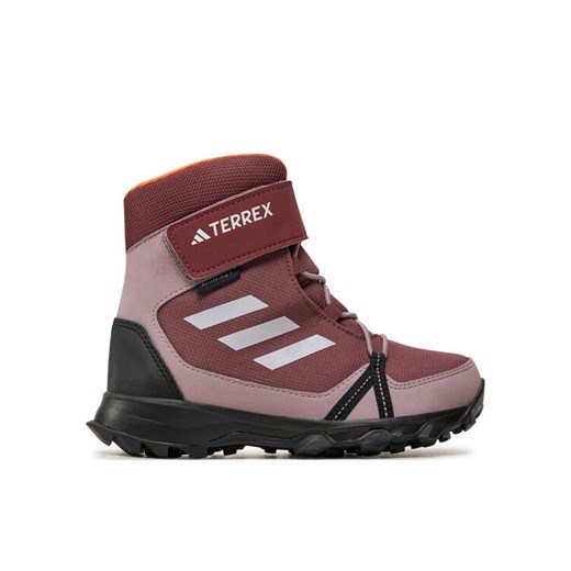 adidas Trekkingi Terrex Snow Hook-And-Loop COLD.RDY ID0936 Brązowy ze sklepu MODIVO w kategorii Buty trekkingowe dziecięce - zdjęcie 182716472