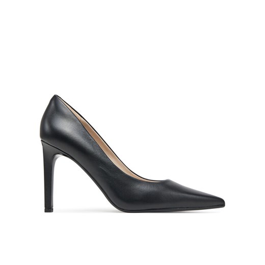 Calvin Klein Szpilki Heel Pump 90 - Lth HW0HW02336 Czarny ze sklepu MODIVO w kategorii Czółenka - zdjęcie 182716534