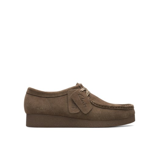 Clarks Półbuty WallabeeEVOSh 26174748 Brązowy ze sklepu MODIVO w kategorii Półbuty damskie - zdjęcie 182716540