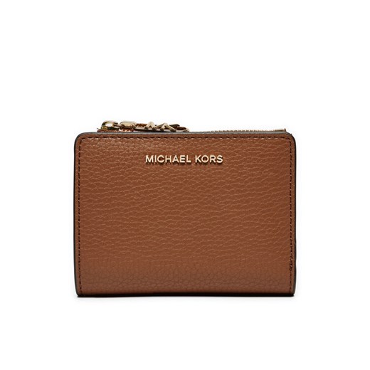 MICHAEL Michael Kors Mały Portfel Damski 32S4G8ED7L Brązowy ze sklepu MODIVO w kategorii Portfele damskie - zdjęcie 182716542