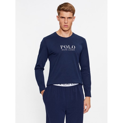 Polo Ralph Lauren Longsleeve 714899614003 Granatowy Regular Fit ze sklepu MODIVO w kategorii T-shirty męskie - zdjęcie 182716544