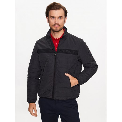 Tommy Hilfiger Kurtka przejściowa MW0MW31638 Czarny Regular Fit ze sklepu MODIVO w kategorii Kurtki męskie - zdjęcie 182716580