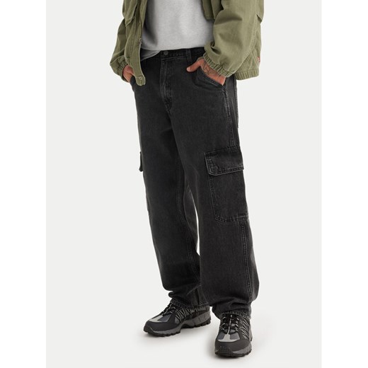 Levi's® Jeansy 568™ 000LP-0002 Czarny Loose Fit ze sklepu MODIVO w kategorii Jeansy męskie - zdjęcie 182716653