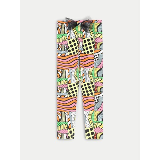 Coccodrillo Legginsy ZC4122101CGK Kolorowy Slim Fit ze sklepu MODIVO w kategorii Spodnie dziewczęce - zdjęcie 182716681