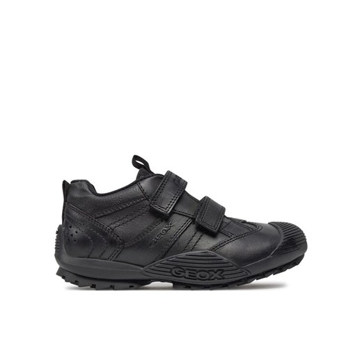 Geox Sneakersy J Savage A J0424A 00043 C9999 S Czarny ze sklepu MODIVO w kategorii Półbuty dziecięce - zdjęcie 182716763