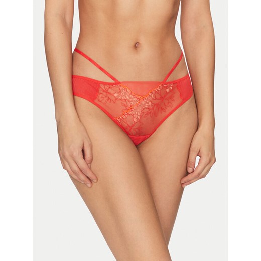 Chantelle Figi brazylijskie Spice C22BG0 Czerwony ze sklepu MODIVO w kategorii Majtki damskie - zdjęcie 182716862