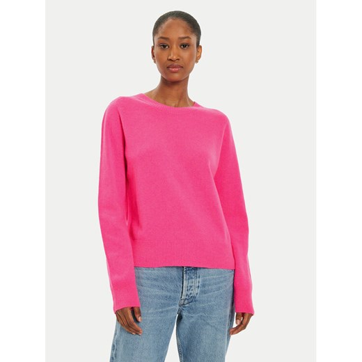 OUI Sweter 89202 1340108 Różowy Regular Fit ze sklepu MODIVO w kategorii Swetry damskie - zdjęcie 182716873