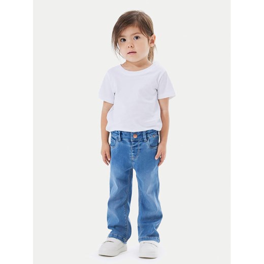 NAME IT Jeansy 13224658 Niebieski Bootcut Fit ze sklepu MODIVO w kategorii Spodnie dziewczęce - zdjęcie 182716880