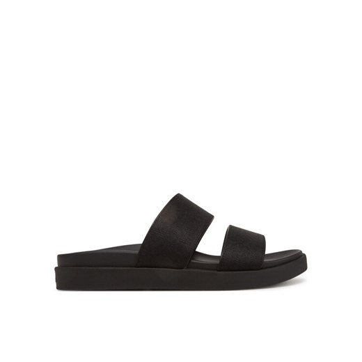 Calvin Klein Klapki Flat Slide Jacq HW0HW02487 Czarny ze sklepu MODIVO w kategorii Klapki damskie - zdjęcie 182716913