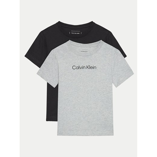 Calvin Klein Jeans Komplet 2 t-shirtów IU0IU00690 D Kolorowy Regular Fit 10Y MODIVO