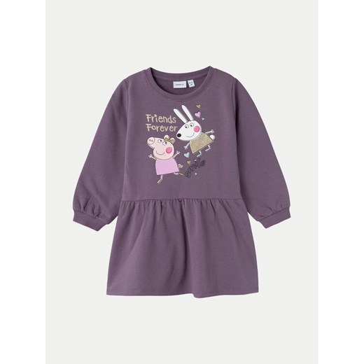 NAME IT Sukienka codzienna PEPPA PIG 13233900 Różowy Regular Fit ze sklepu MODIVO w kategorii Sukienki niemowlęce - zdjęcie 182716934
