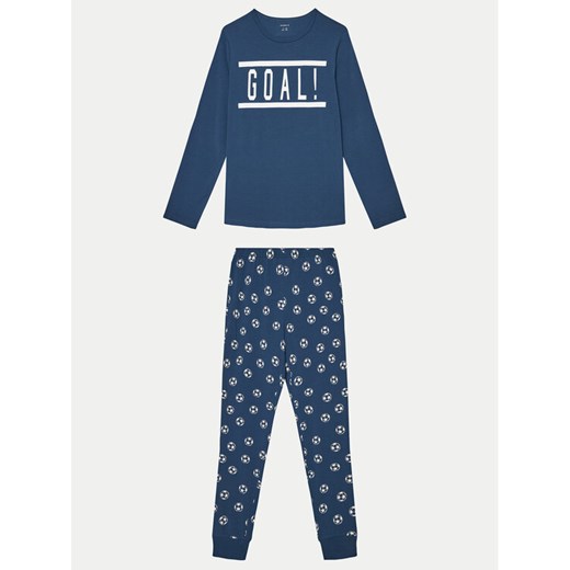 NAME IT Piżama 13233001 Granatowy Regular Fit ze sklepu MODIVO w kategorii Piżamy dziecięce - zdjęcie 182716944