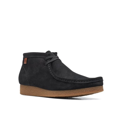 Clarks Trzewiki Shacre Boot 26159437 Czarny ze sklepu MODIVO w kategorii Buty zimowe męskie - zdjęcie 182717021