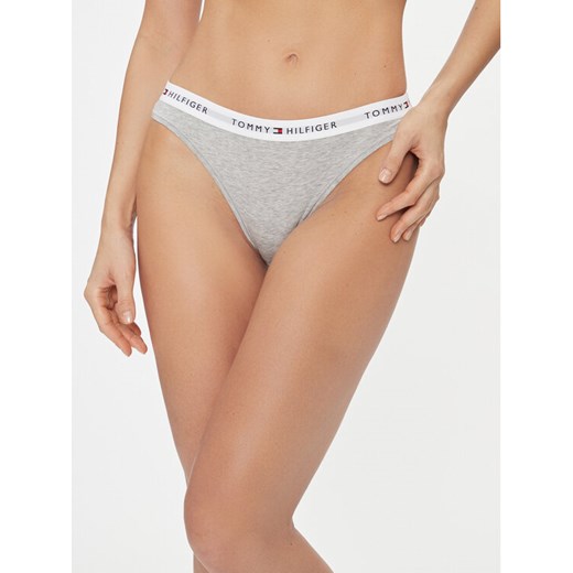 Tommy Hilfiger Figi klasyczne UW0UW03836 Szary ze sklepu MODIVO w kategorii Majtki damskie - zdjęcie 182717034