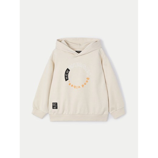 Mayoral Bluza 3416 Beżowy Regular Fit ze sklepu MODIVO w kategorii Bluzy dziewczęce - zdjęcie 182717064