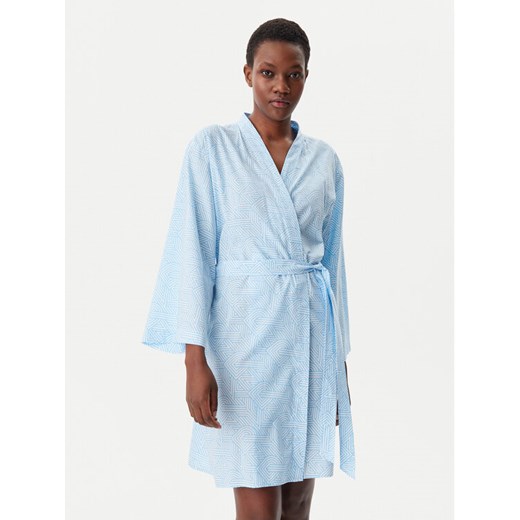 DKNY Szlafrok YI20046 Błękitny ze sklepu MODIVO w kategorii Szlafroki damskie - zdjęcie 182717084