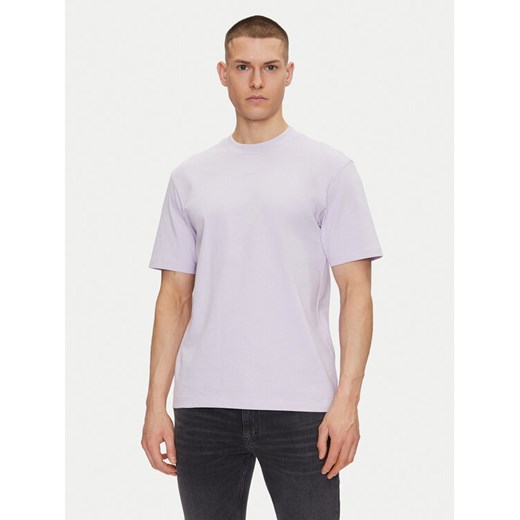 HUGO T-Shirt Dapolino 50488330 Fioletowy Relaxed Fit ze sklepu MODIVO w kategorii T-shirty męskie - zdjęcie 182717122