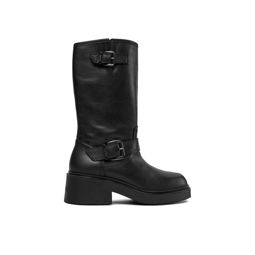 Bronx Botki Ankle 47509-A Czarny ze sklepu MODIVO w kategorii Kozaki damskie - zdjęcie 182717201