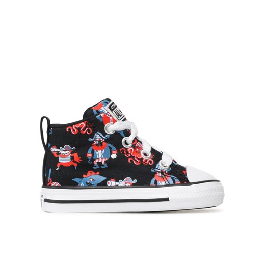Converse Trampki Chuck Taylor All Star Street Mid 772728C Kolorowy ze sklepu MODIVO w kategorii Trampki dziecięce - zdjęcie 182717213