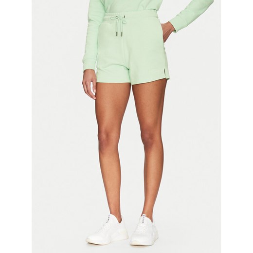 Guess Jeans Szorty sportowe W5GD0O K68I4 Zielony Relaxed Fit ze sklepu MODIVO w kategorii Szorty - zdjęcie 182717221