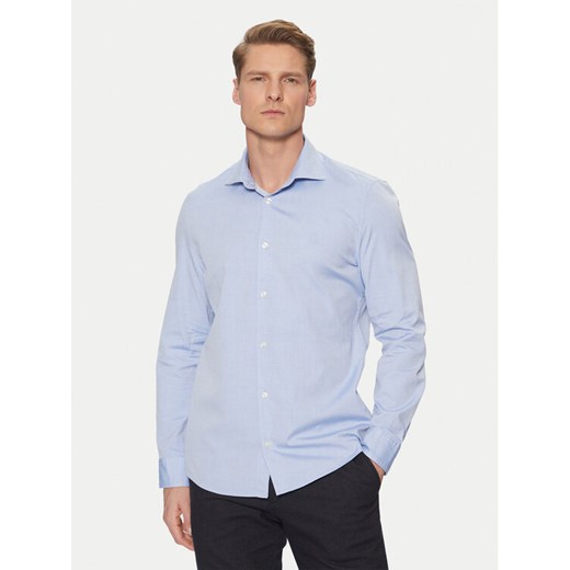 Marc O'Polo Koszula B21750442256 Błękitny Regular Fit ze sklepu MODIVO w kategorii Koszule męskie - zdjęcie 182717320