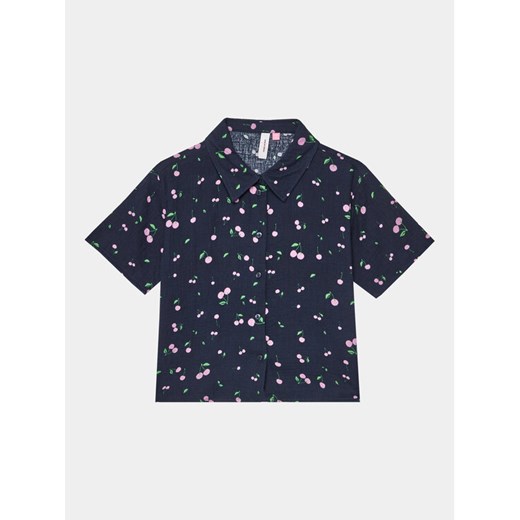 Vero Moda Girl Bluzka 10284611 Kolorowy Cropped Fit ze sklepu MODIVO w kategorii Koszule dziewczęce - zdjęcie 182717444