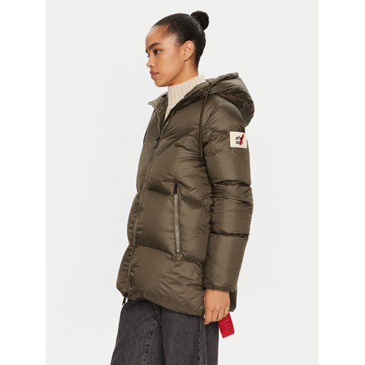 AFTER LABEL Kurtka puchowa Vienna A00029 Zielony Regular Fit ze sklepu MODIVO w kategorii Kurtki damskie - zdjęcie 182717453