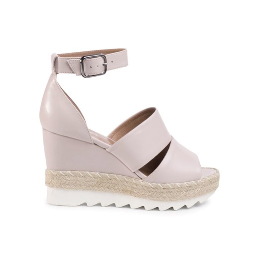 QUAZI Espadryle QZ-15-04-000588 Beżowy ze sklepu MODIVO w kategorii Espadryle damskie - zdjęcie 182717513