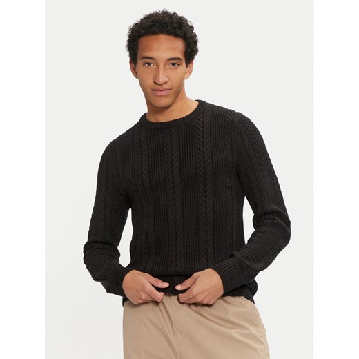 Jack&Jones Sweter 12261436 Czarny Regular Fit ze sklepu MODIVO w kategorii Swetry męskie - zdjęcie 182717552