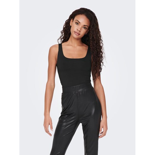 ONLY Top Lea 15278090 Czarny Regular Fit ze sklepu MODIVO w kategorii Bluzki damskie - zdjęcie 182717580