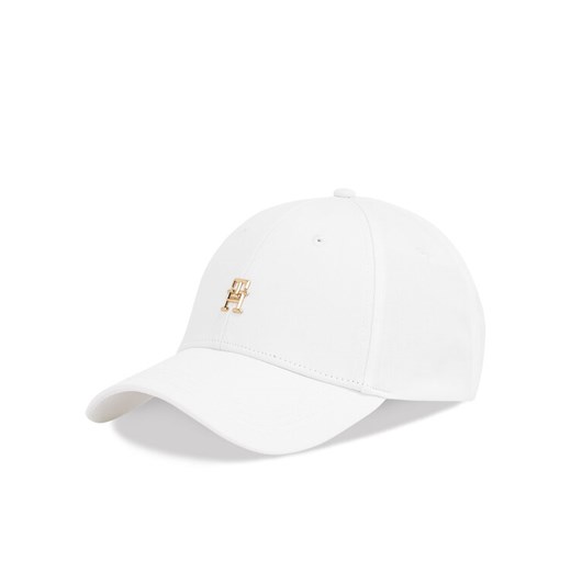Tommy Hilfiger Czapka z daszkiem Elevated Chic Cap AW0AW17128 Biały Tommy Hilfiger 00 MODIVO