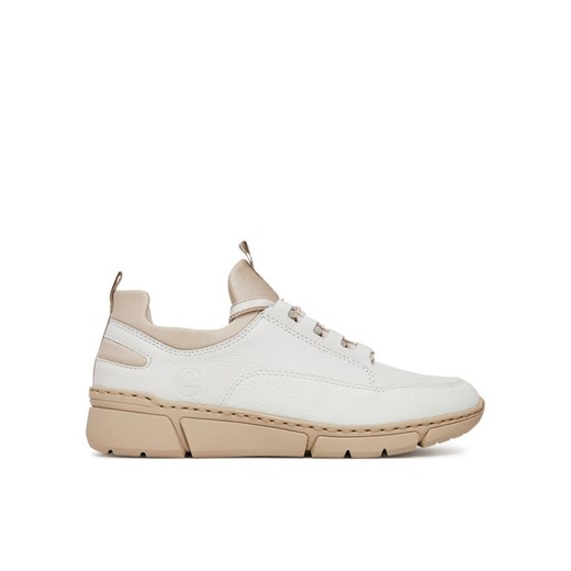Rieker Sneakersy M0151-80 Biały ze sklepu MODIVO w kategorii Buty sportowe damskie - zdjęcie 182717600