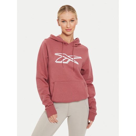 Reebok Bluza Graphic OTH Hoodia 100202148 Brązowy Regular Fit ze sklepu MODIVO w kategorii Bluzy damskie - zdjęcie 182717614