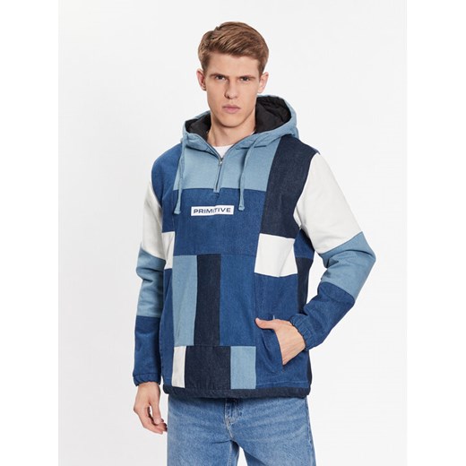 Primitive Kurtka anorak Staten PA123101 Niebieski Regular Fit ze sklepu MODIVO w kategorii Kurtki męskie - zdjęcie 182717732