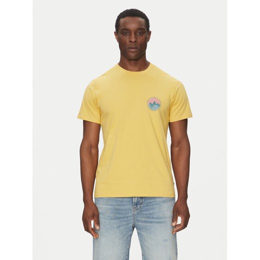 Billabong T-Shirt Brightness Ss EBYZT00306 Żółty Regular Fit ze sklepu MODIVO w kategorii T-shirty męskie - zdjęcie 182717744