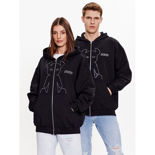2005 Bluza Unisex Horned Lucy Czarny Regular Fit ze sklepu MODIVO w kategorii Bluzy męskie - zdjęcie 182717761