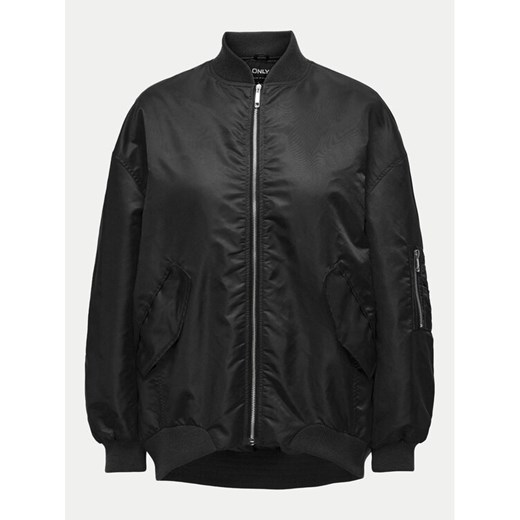 ONLY Kurtka bomber Mille 15322732 Czarny Oversize ze sklepu MODIVO w kategorii Kurtki damskie - zdjęcie 182717772