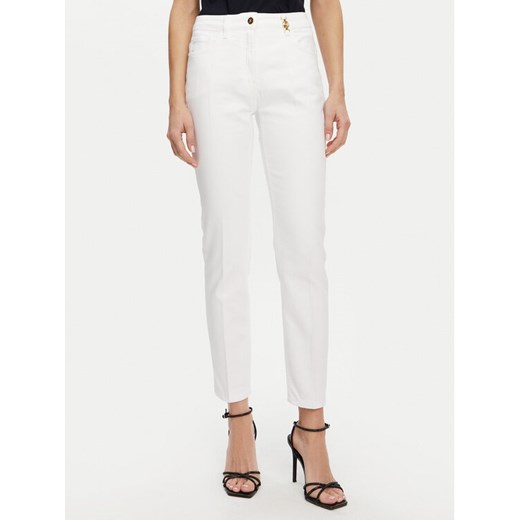 Luisa Spagnoli Jeansy Additivo 541781 Biały Slim Fit Luisa Spagnoli 42 MODIVO