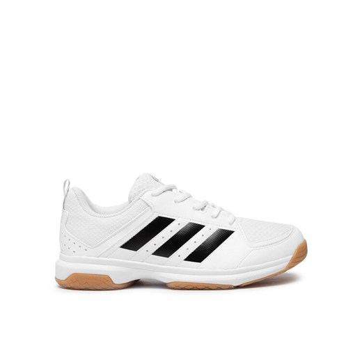 adidas Buty halowe Ligra 7 M GZ0069 Biały ze sklepu MODIVO w kategorii Buty sportowe męskie - zdjęcie 182717821