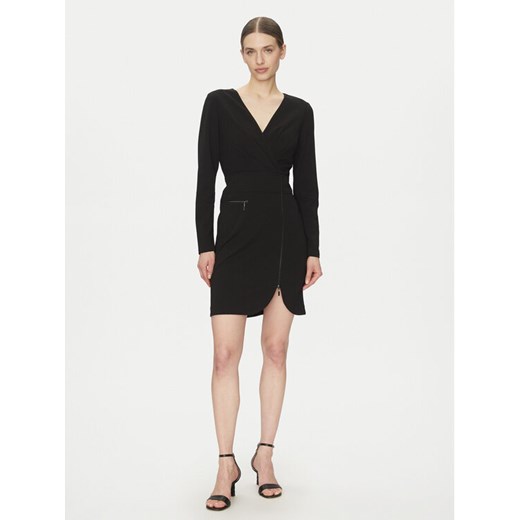 DKNY Sukienka koktajlowa DD4JI62A Czarny Slim Fit ze sklepu MODIVO w kategorii Sukienki - zdjęcie 182717822