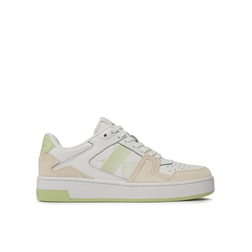 Calvin Klein Jeans Sneakersy Basket Cupsole Lace Mix Nbs Sat YW0YW01446 Biały 41 MODIVO