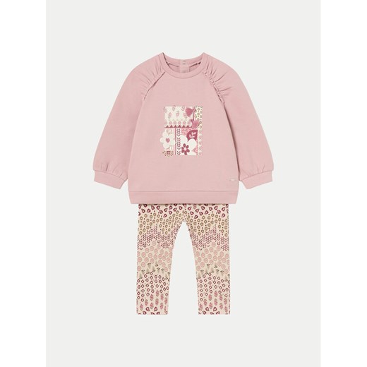 Mayoral Komplet bluza i legginsy 2710 Różowy Regular Fit ze sklepu MODIVO w kategorii Odzież dla niemowląt - zdjęcie 182717831