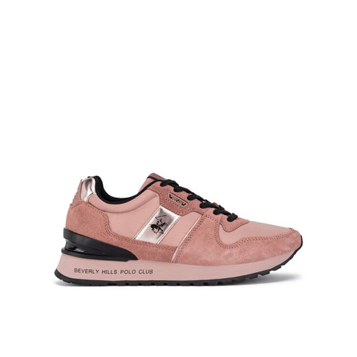 Beverly Hills Polo Club Sneakersy W-3C098-2A324 Różowy ze sklepu MODIVO w kategorii Buty sportowe damskie - zdjęcie 182718044