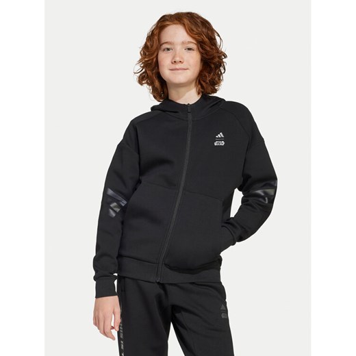 adidas Bluza Star Wars Mandalorian JF3634 Czarny Regular Fit ze sklepu MODIVO w kategorii Bluzy chłopięce - zdjęcie 182718264