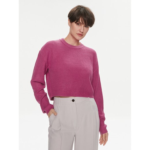 ONLY Sweter Malavi 15284453 Różowy Regular Fit ze sklepu MODIVO w kategorii Swetry damskie - zdjęcie 182718271