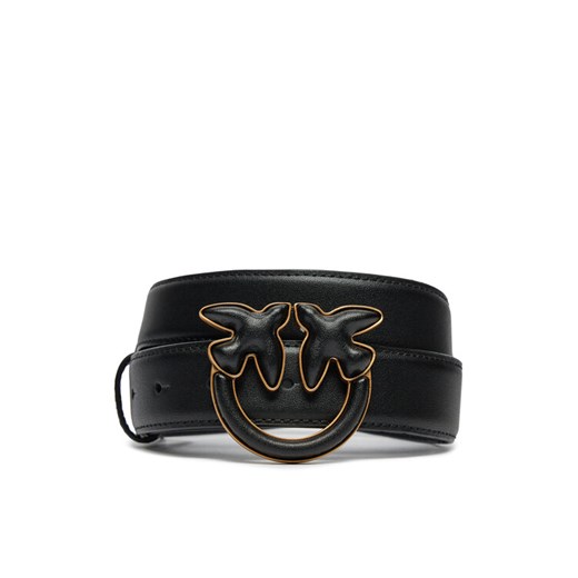 Pinko Pasek Damski Love Bery Click Puff H3 Belt AI 24-25 PLT01 103792 A1Z5 Czarny ze sklepu MODIVO w kategorii Paski damskie - zdjęcie 182718273